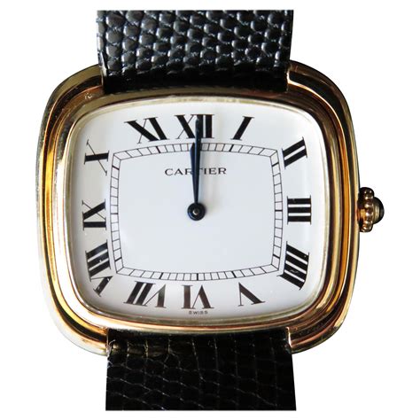 cartier horloge vintage|1970s cartier watches history.